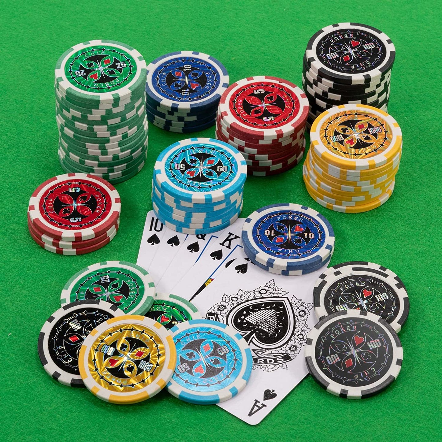 Koffer mit Poker-Spielset