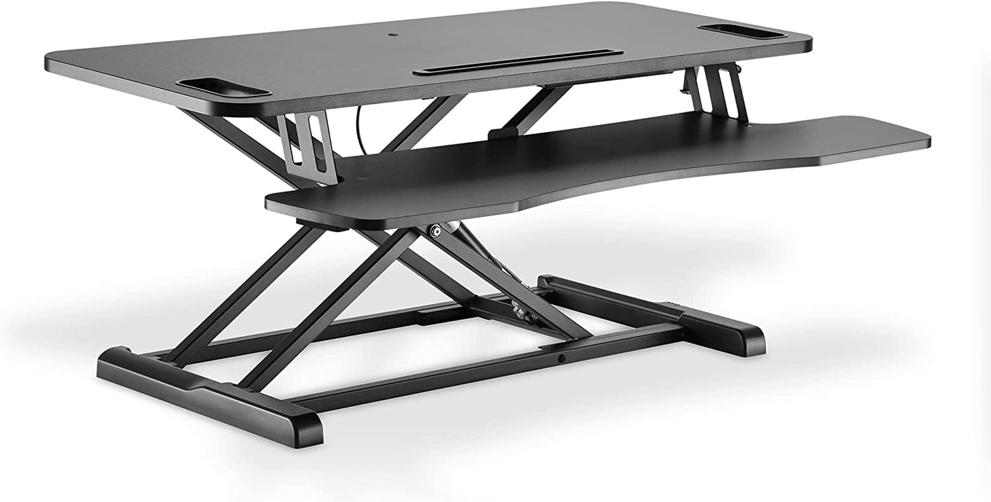 Ergonomischer Schreibtischaufsatz, Monitorhalterung