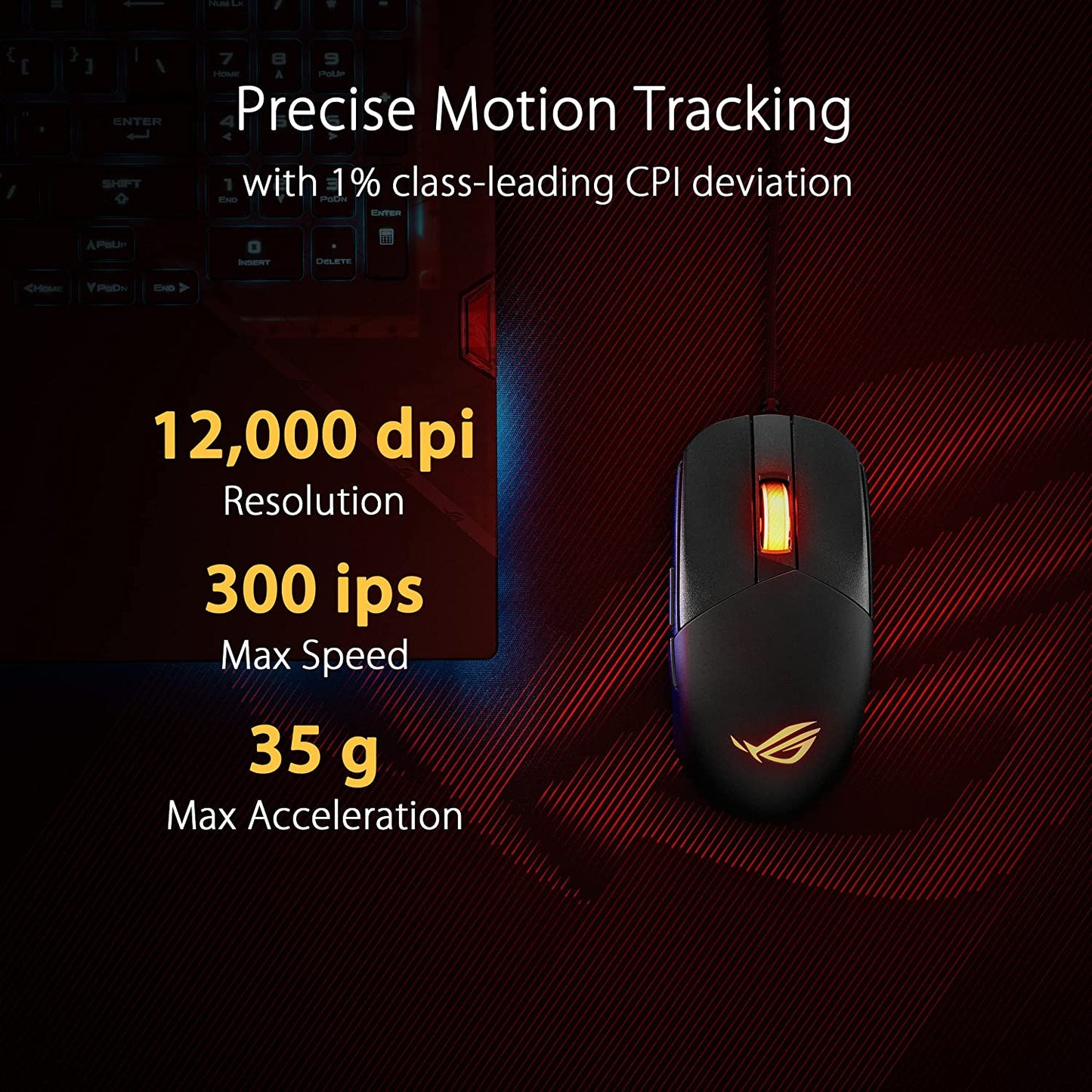 ROG Strix Impact III, Gaming-Maus