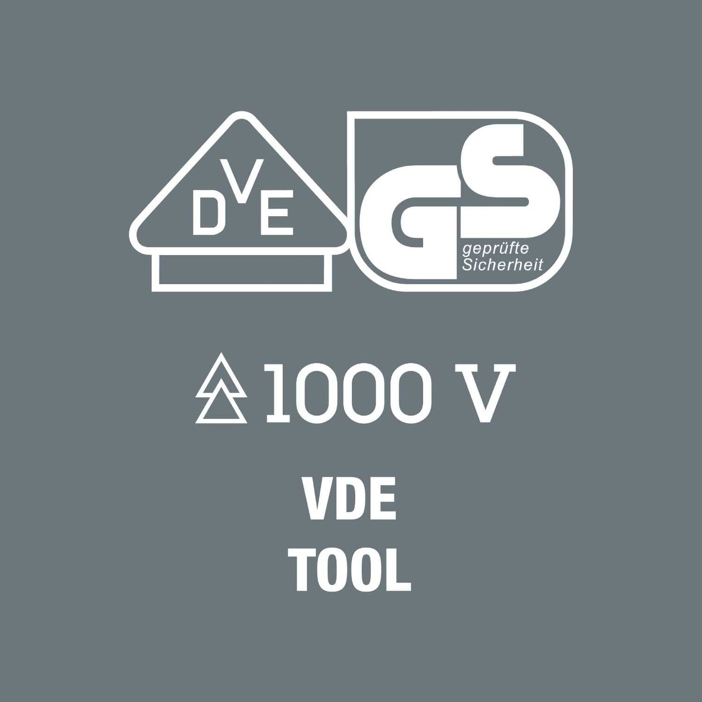 Zyklop Knarre 8007 B VDE, 3/8"