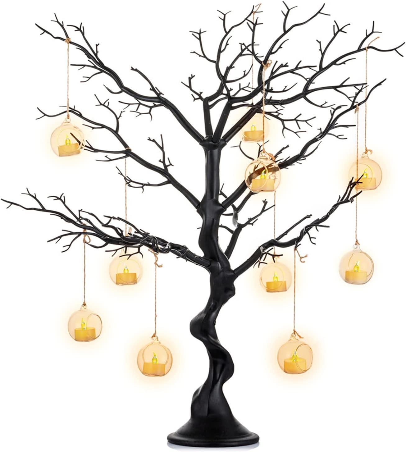 Künstlicher Deko Baum, 75 cm, Schwarz
