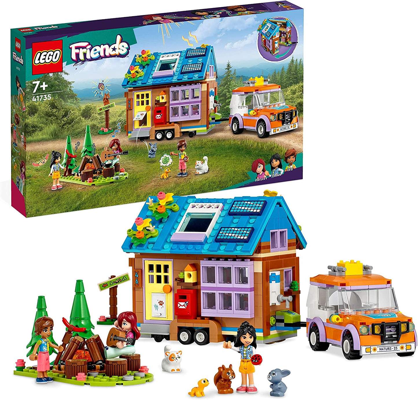 41735 Friends Mobiles Haus, Konstruktionsspielzeug