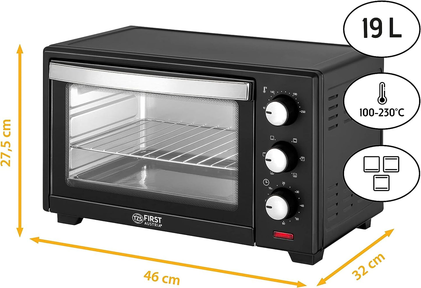 Mini electric oven First FA-5042-2