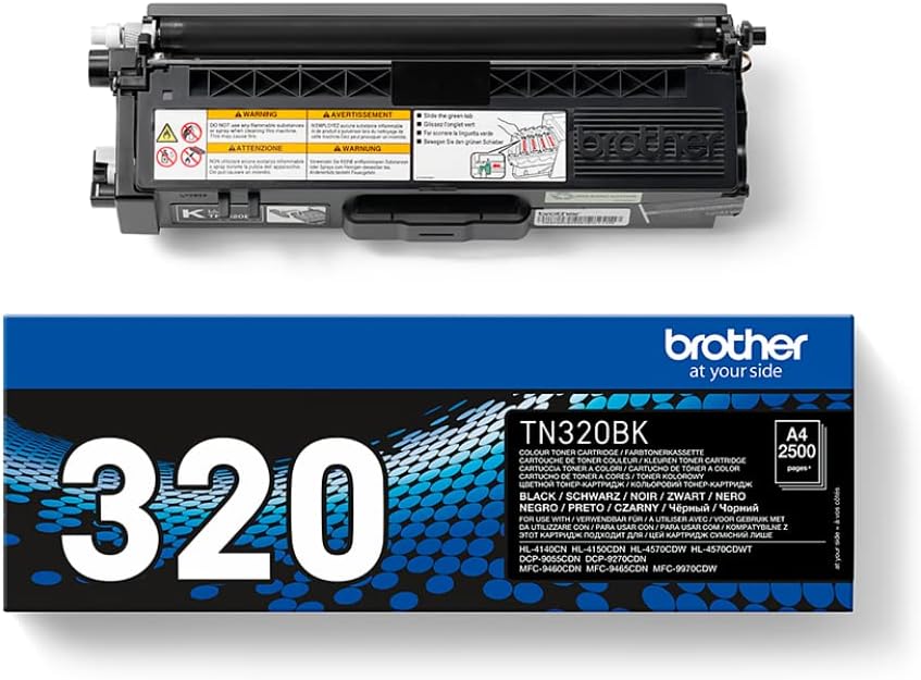 Toner schwarz TN320BK, Schwarz