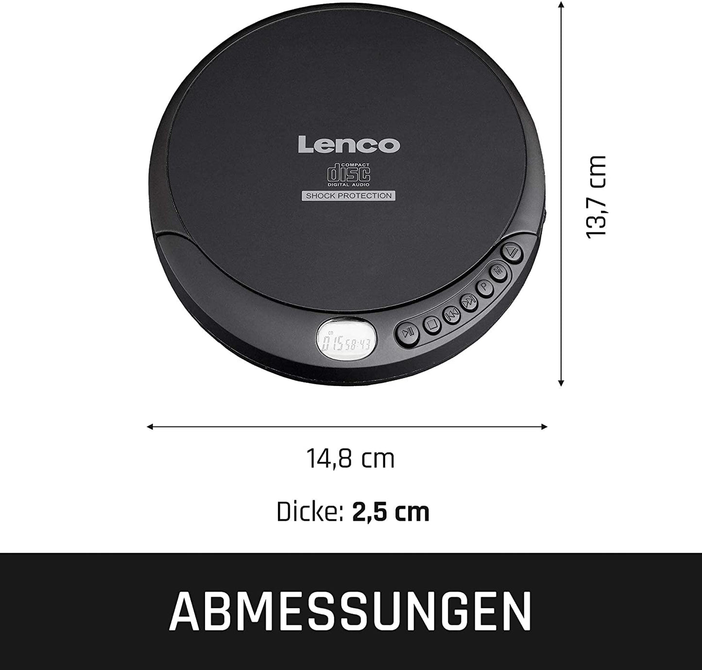 CD-200BK, CD-Player
