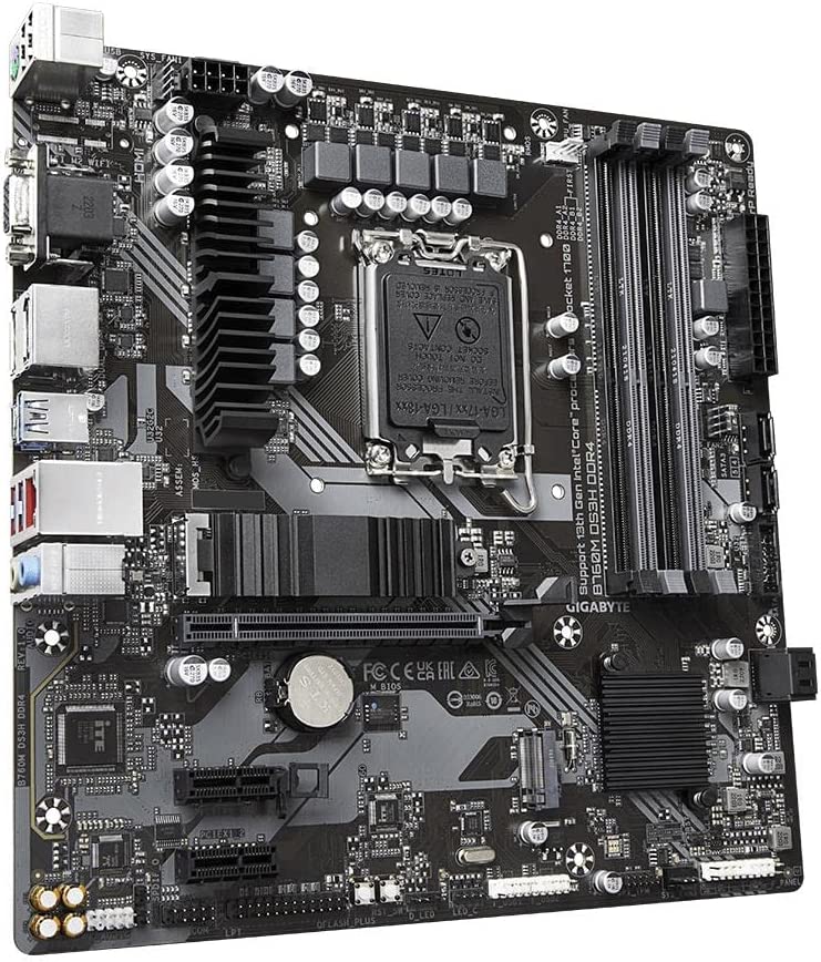 B760M DS3H DDR4, Mainboard