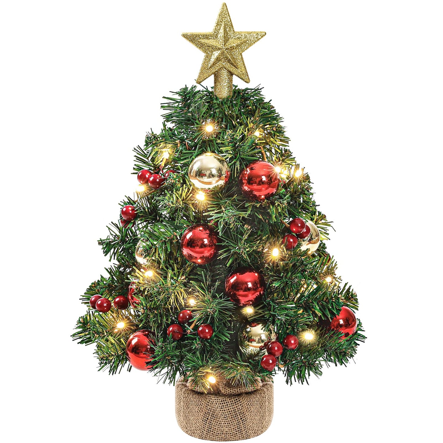 Künstlicher Mini Tannenbaum, Ohne Fernbedienung