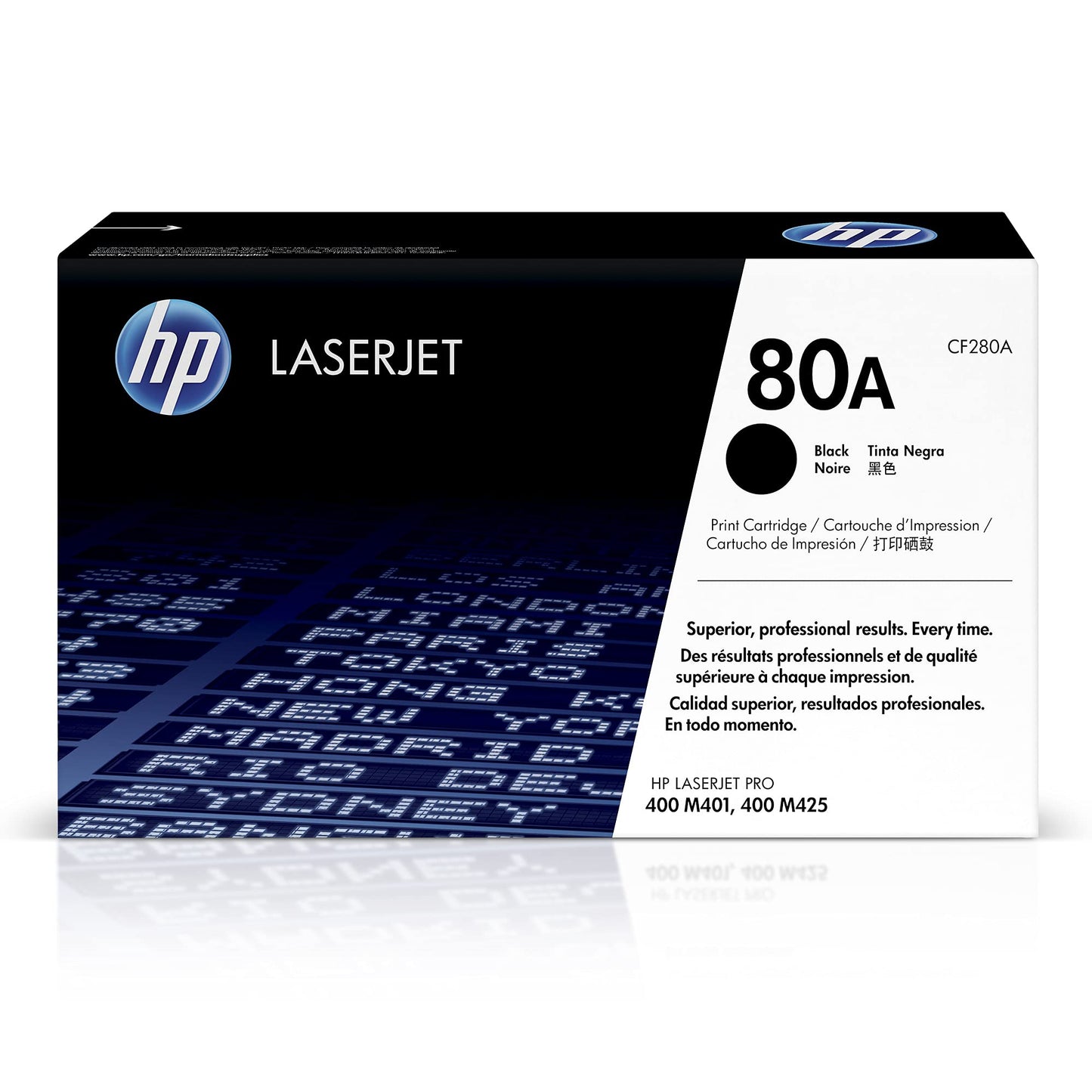 Toner schwarz 80A (CF280A)