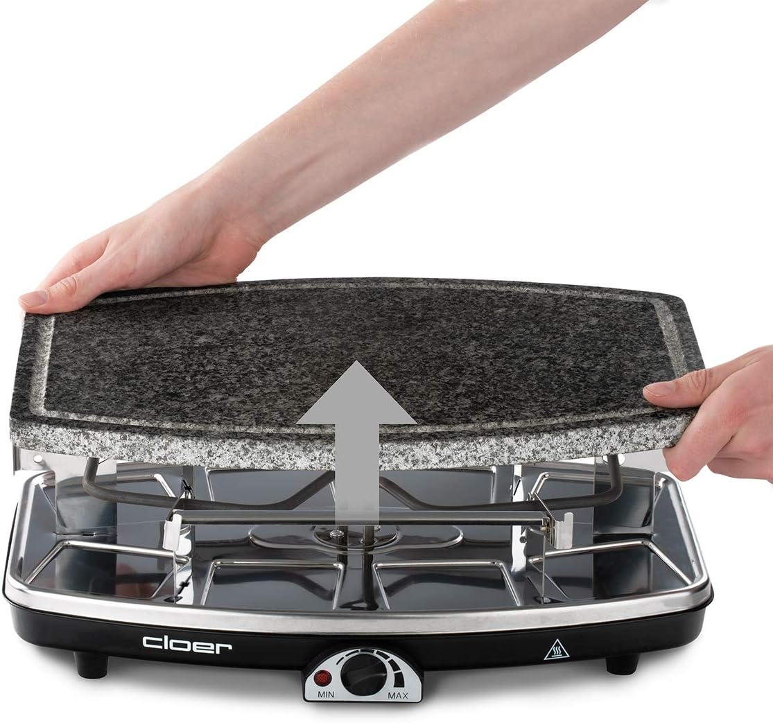 Raclettegrill 6430, Ganze Platte