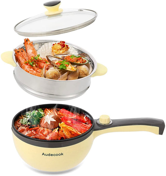 2 in 1 Hot Pot Topf, Gelb