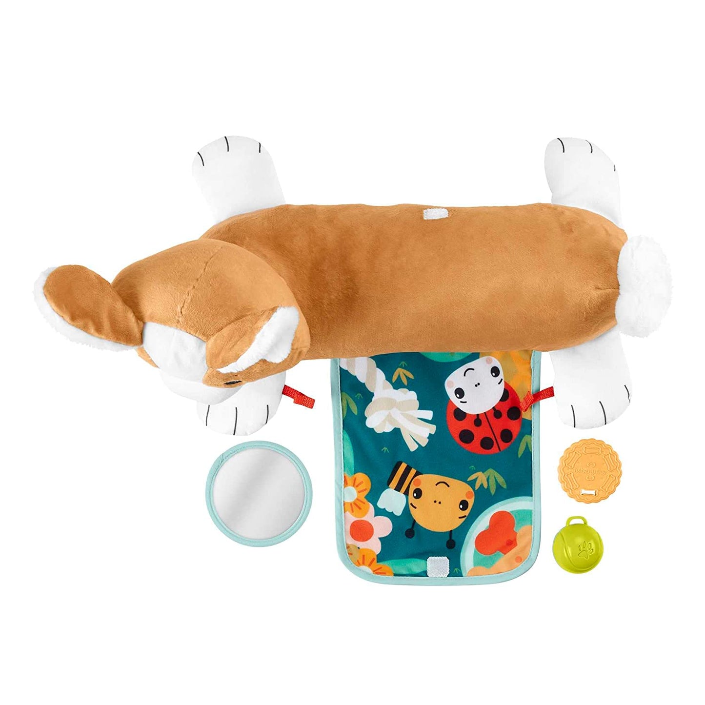 3-in-1 Hündchen Spielkissen, Kuscheltier