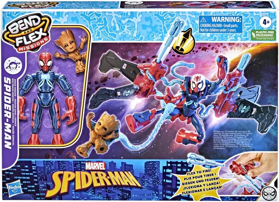 Marvel Spider-Man Bend and Flex Missions Spider-Man, Spielfigur