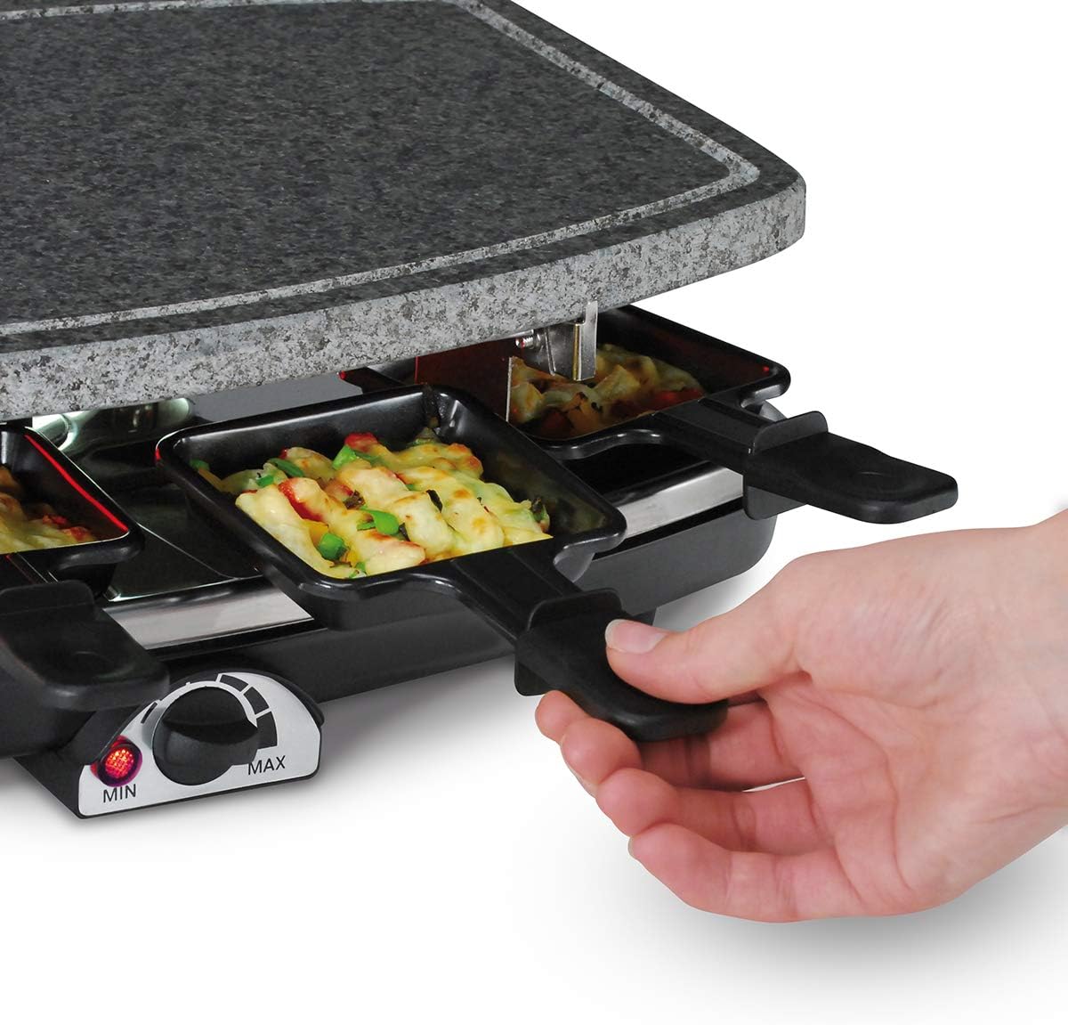 Raclettegrill 6430, Ganze Platte