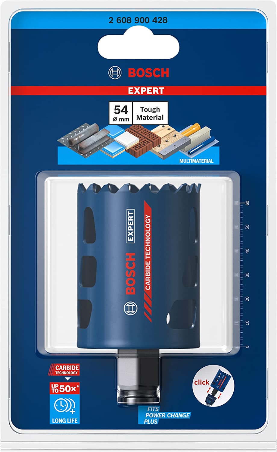 Expert Lochsäge 'ToughMaterial', Ø 54mm