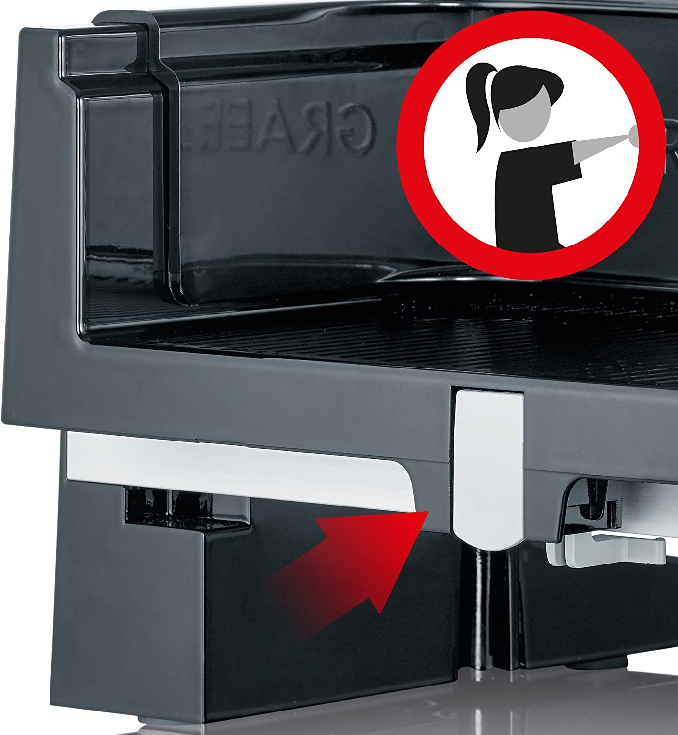 SlicedKitchen SKS 100 , Allesschneider, Schwarz