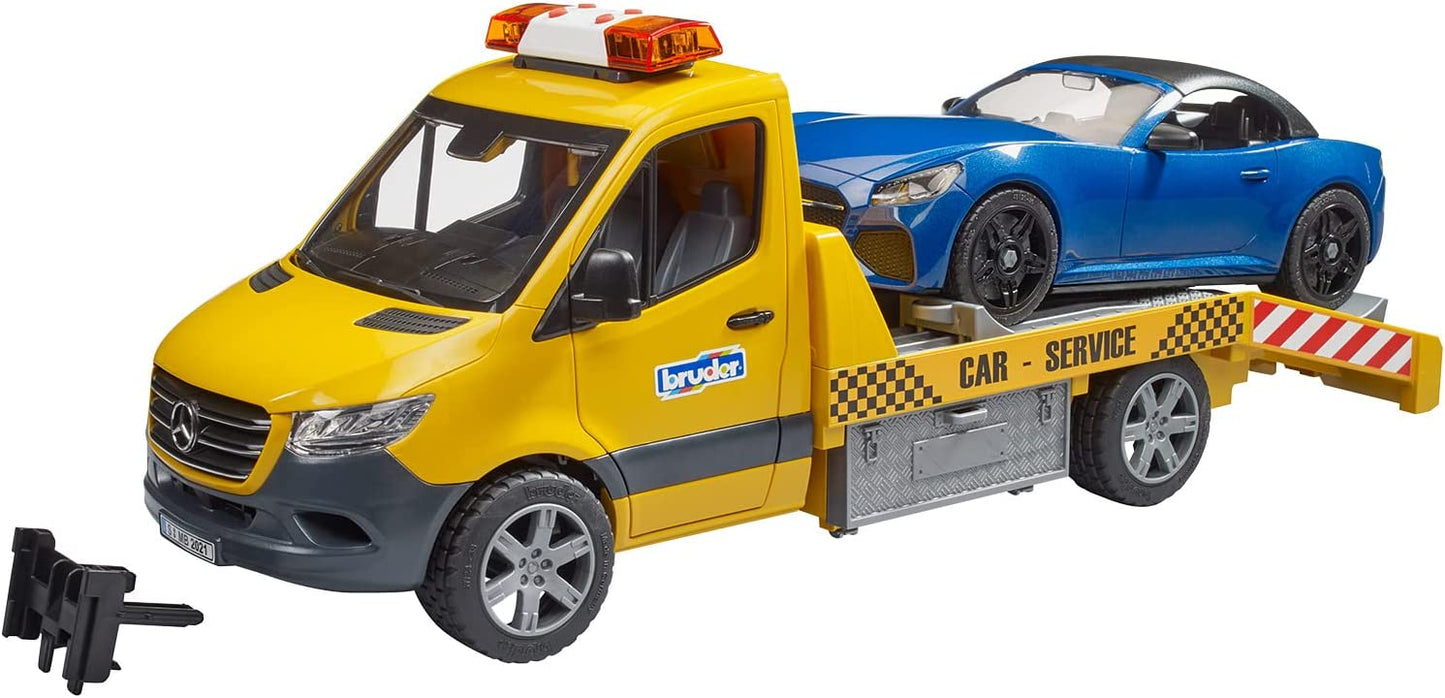 MB Sprinter Autotransporter mit Light & Sound Modul , Modellfahrzeug