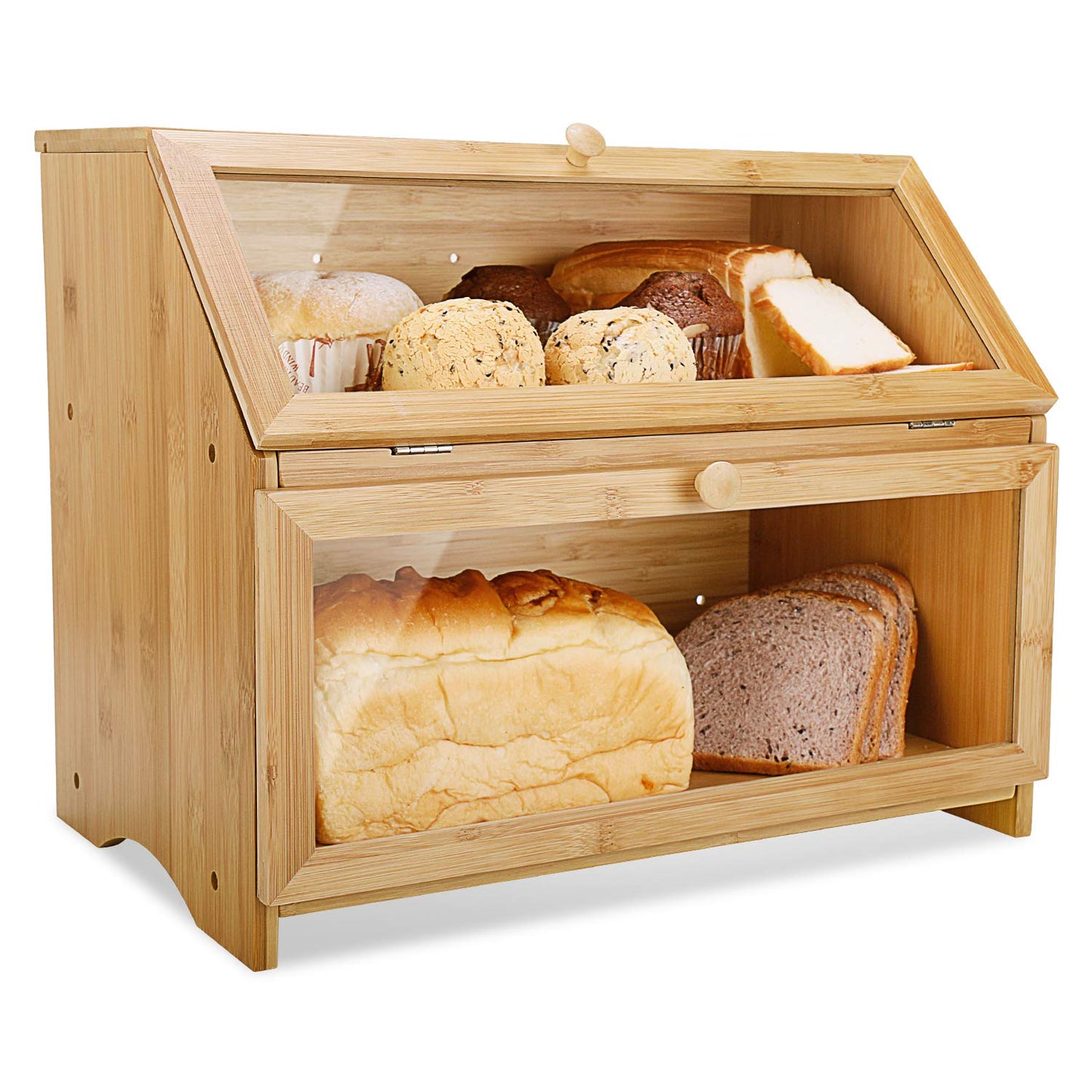Brotbehälter, Bamboo(39x25x32cm/15.3"x9.8"x12.6")
