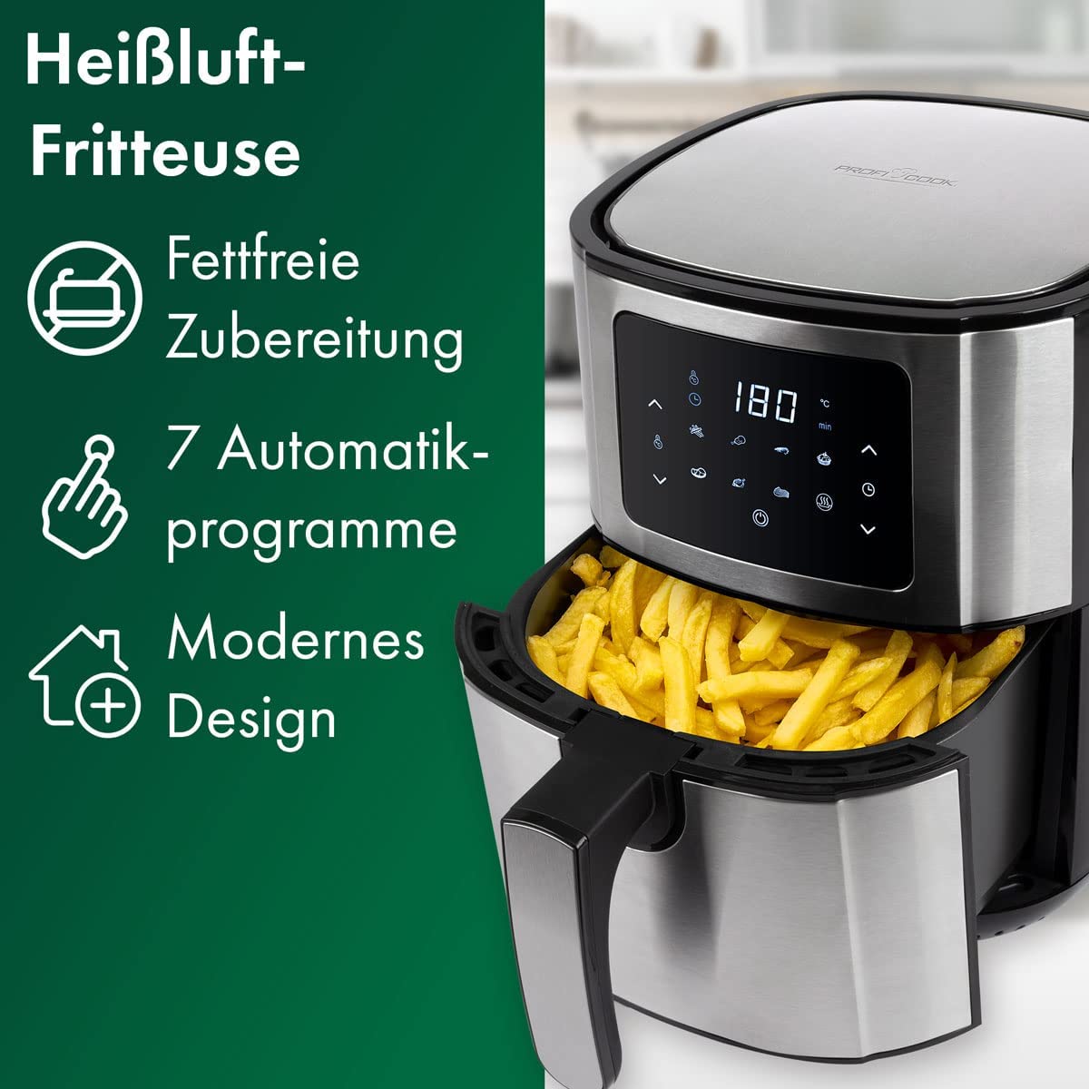 PC-FR 1239 H, Heissluftfritteuse