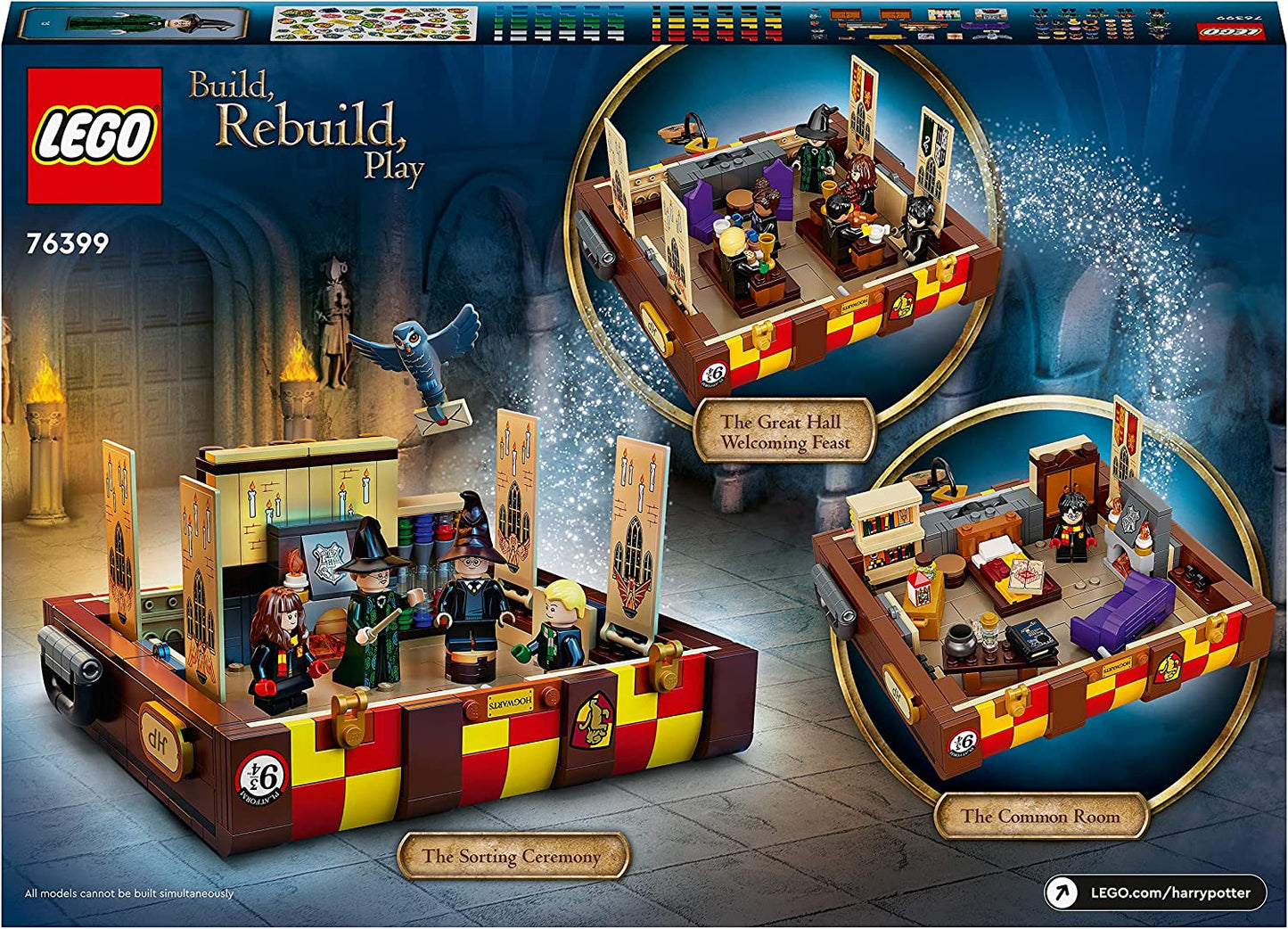 76399 Harry Potter Hogwarts Zauberkoffer, Konstruktionsspielzeug