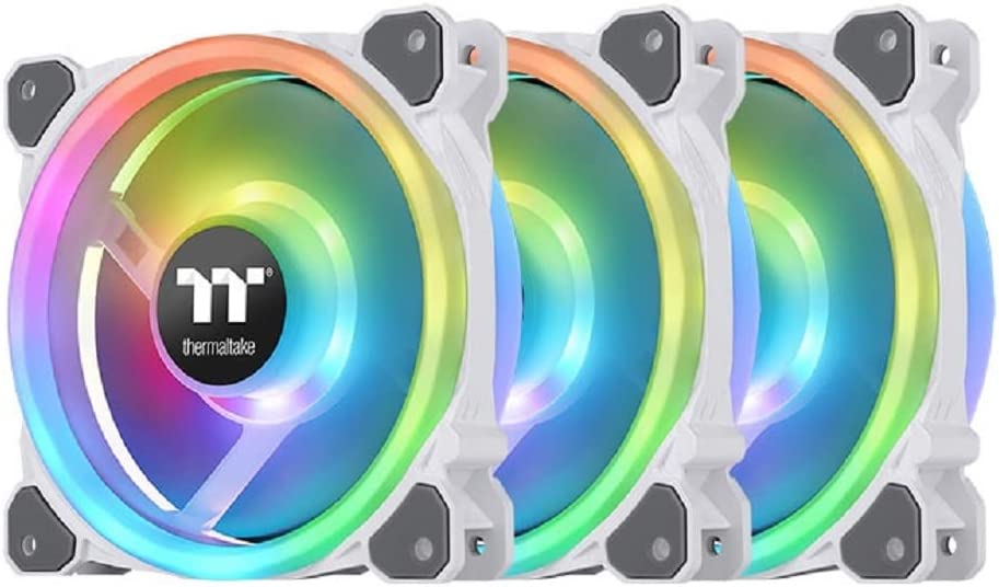 Riing Trio 12 RGB Radiator Fan White TT Premium Edition, Gehäuselüfter