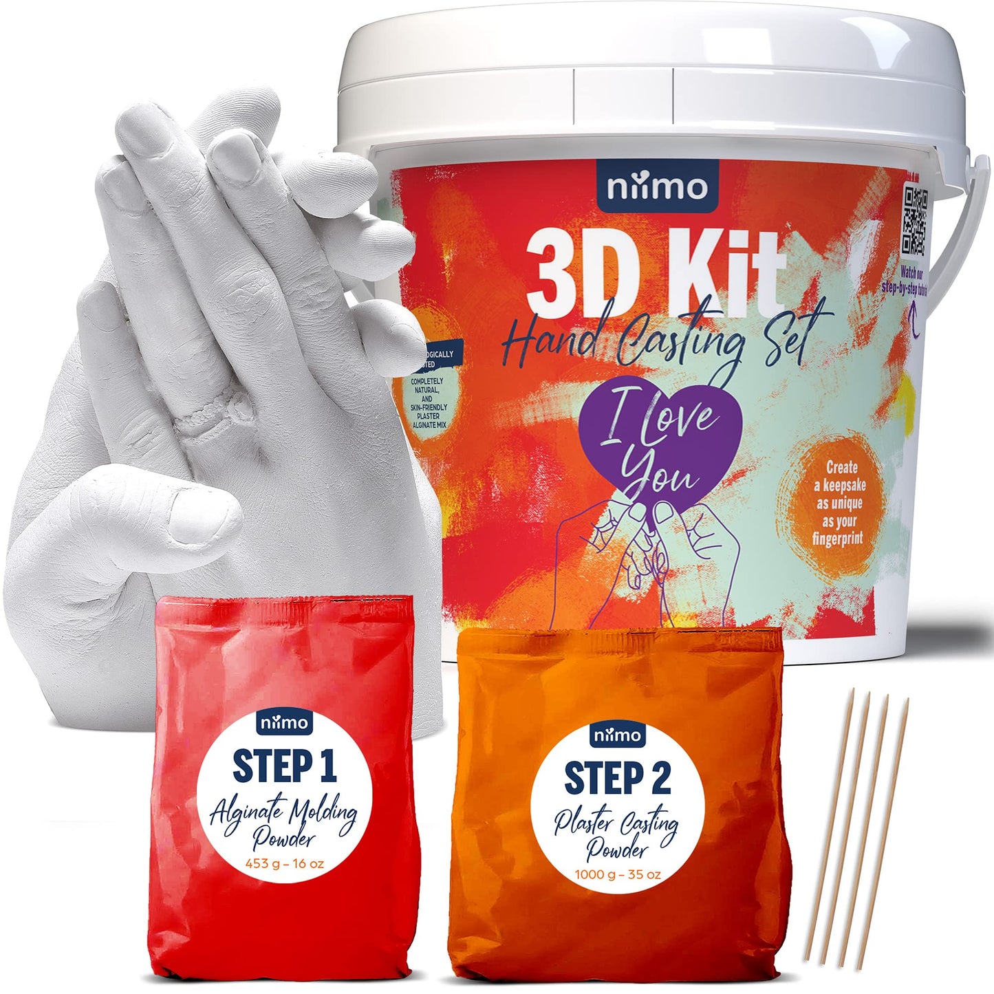 Gipsabdruck-Set, Couple Set
