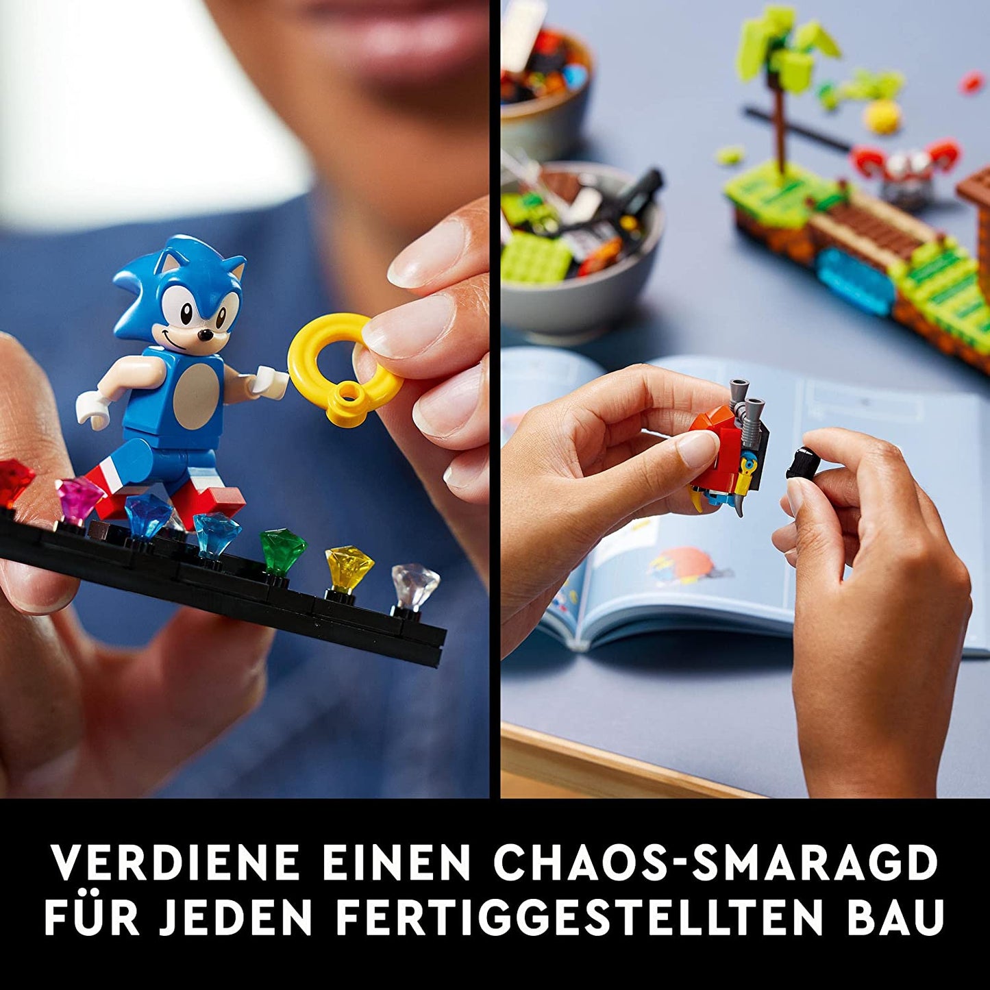 21331 Ideas Sonic the Hedgehog - Green Hill Zone, Konstruktionsspielzeug