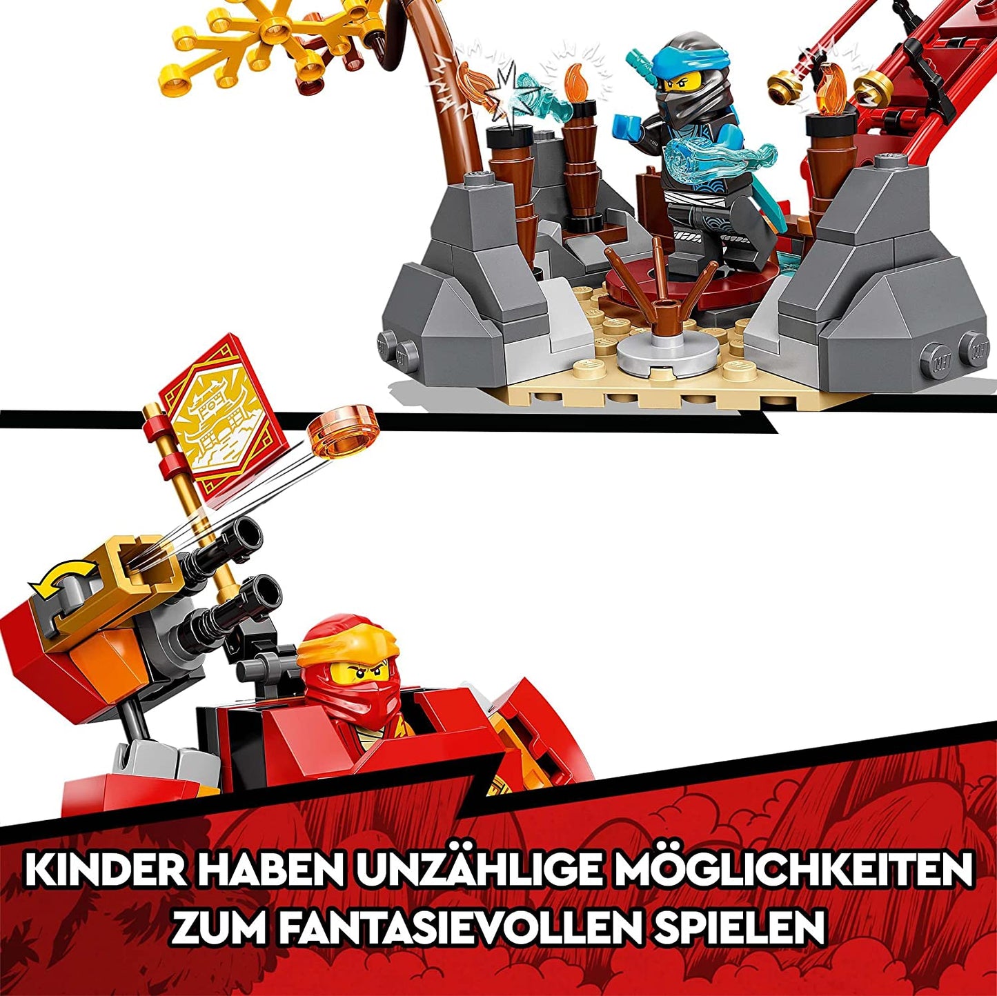 71767 NINJAGO Ninja-Dojotempel, Konstruktionsspielzeug