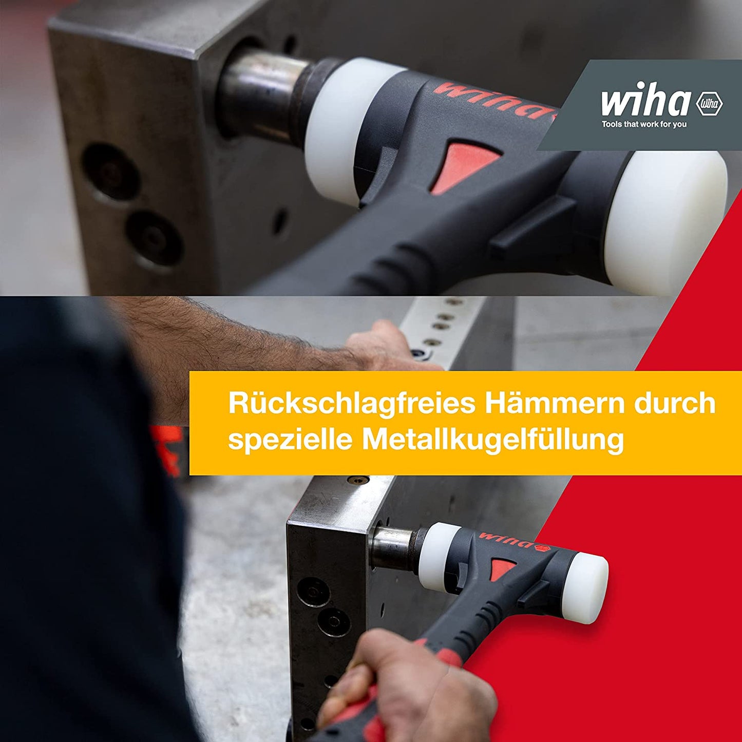 Schonhammer FibreBuzz rückschlagfrei, sehr hart