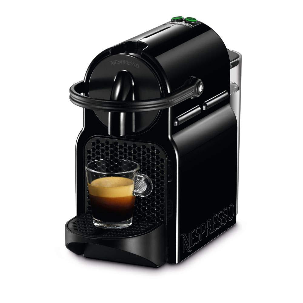 Nespresso Inissia EN 80.B, Kapselmaschine, ohne Aeroccino Dunkle Schwarz