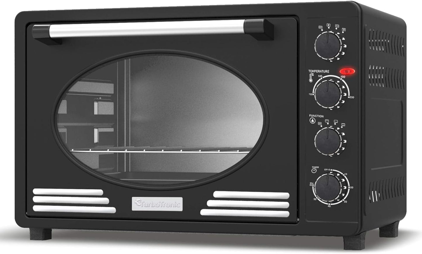 Minibackofen TT-EV45R, Schwarz