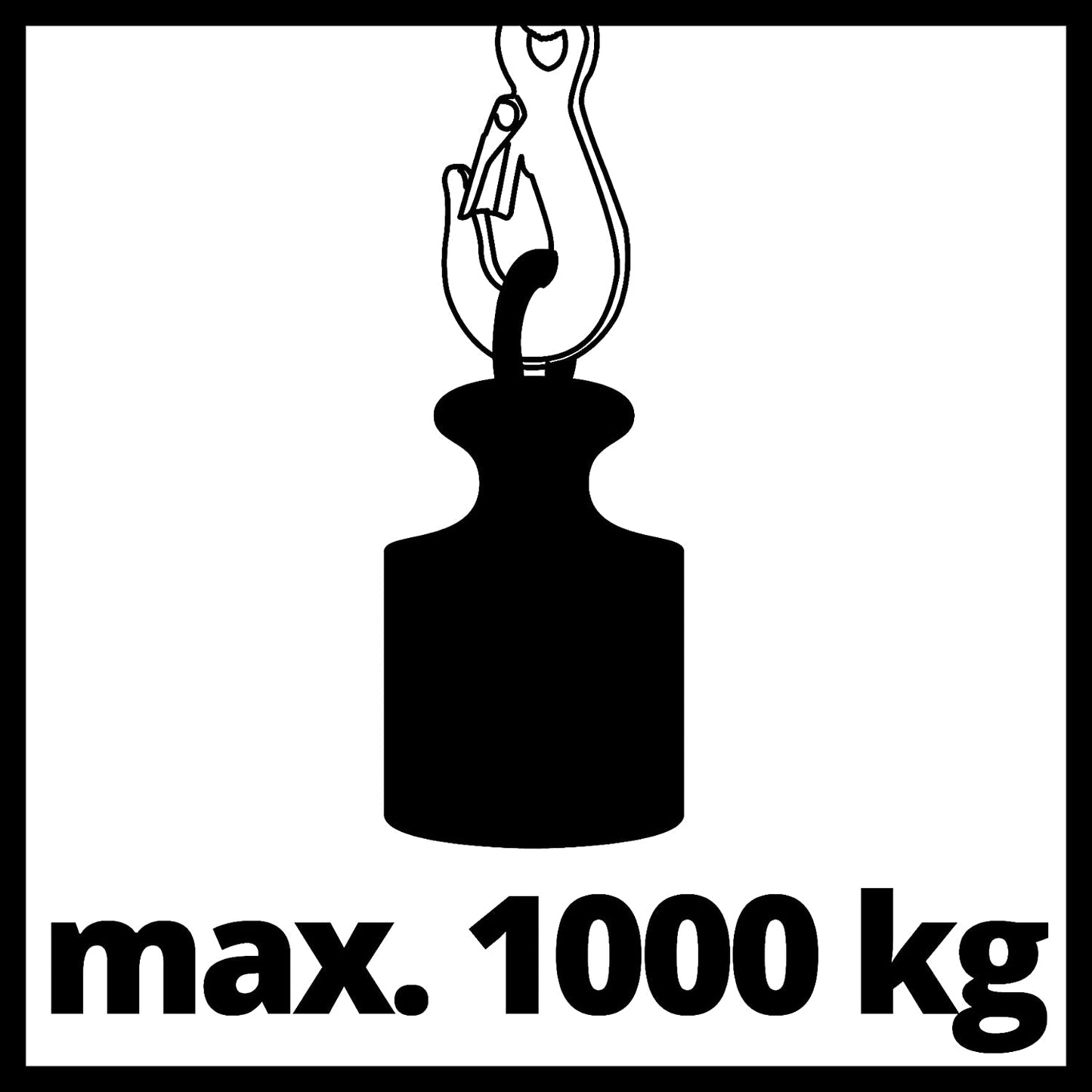 Kettenflaschenzug TC-CH 1000, Seilwinde