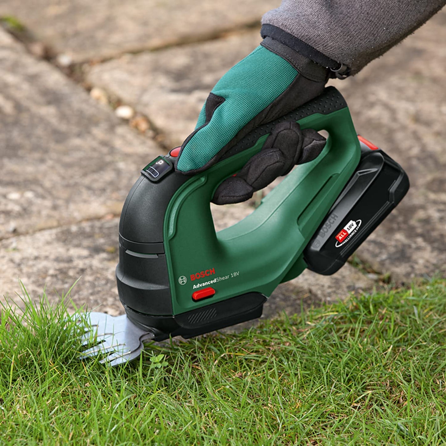 Akku-Strauch und Grasschere Advancedshear 18-10 Solo, Grasschere 18 Volt | Ohne Akku