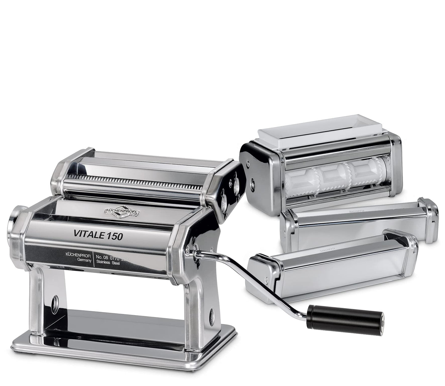 Nudelmaschine-Set Classic, Vitale 150 inkl. 6 Aufsätzen