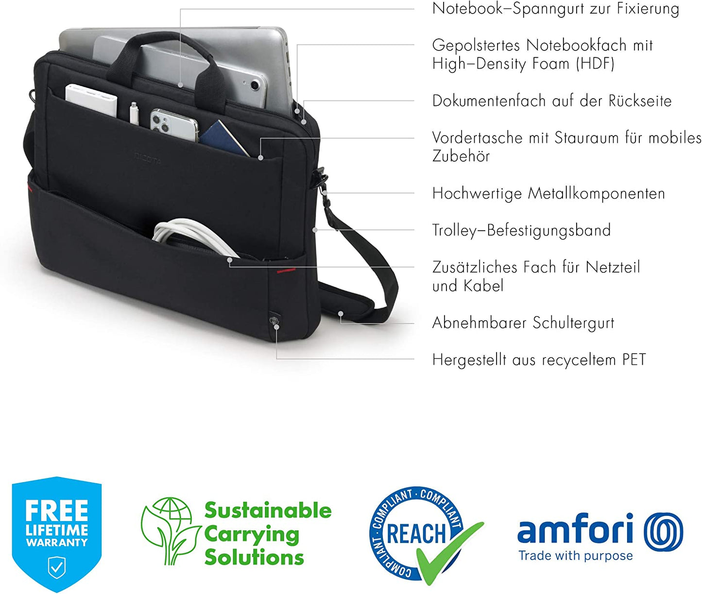 Slim Plus Eco BASE, Notebooktasche