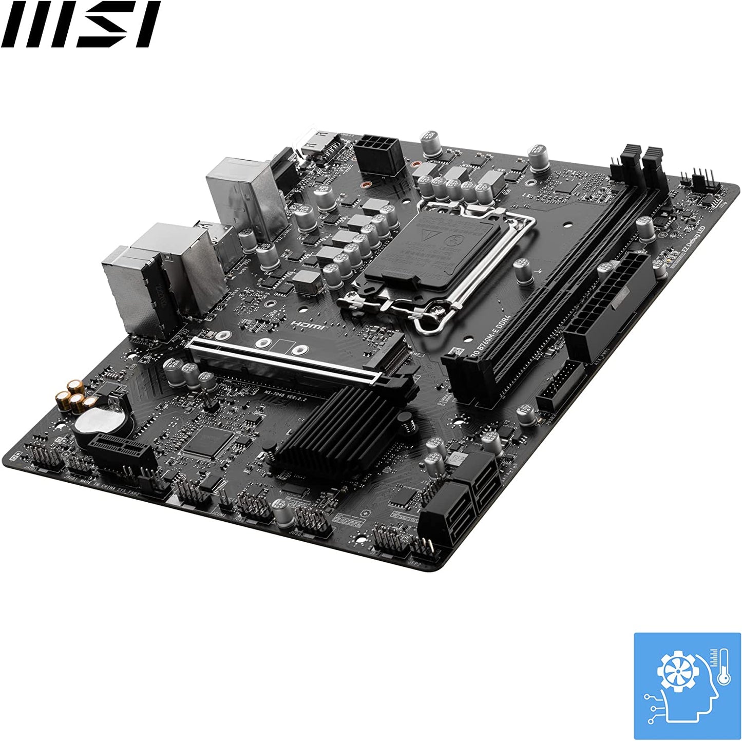 PRO B760M-E DDR4, Mainboard