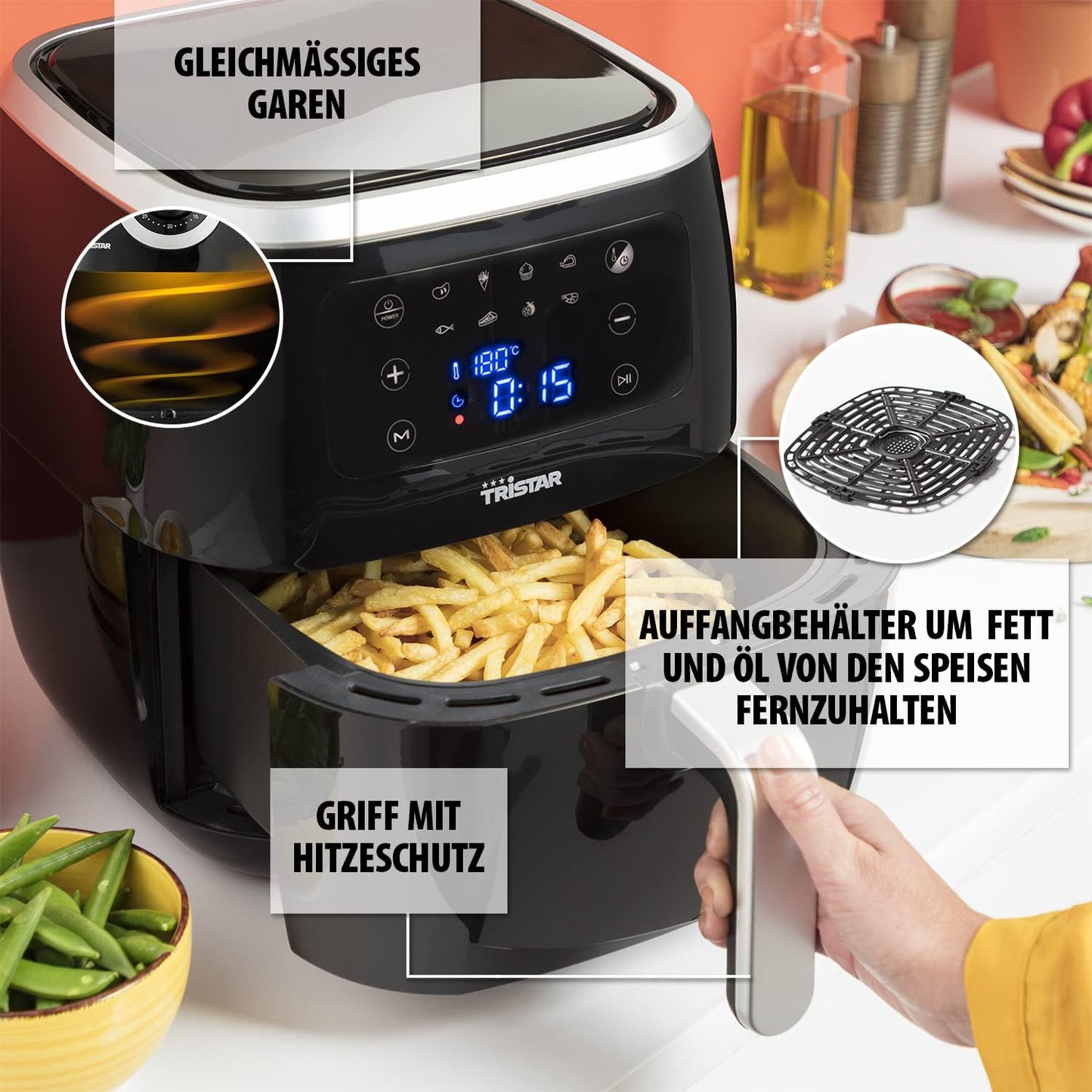 FR-6997 Heissluftfritteuse