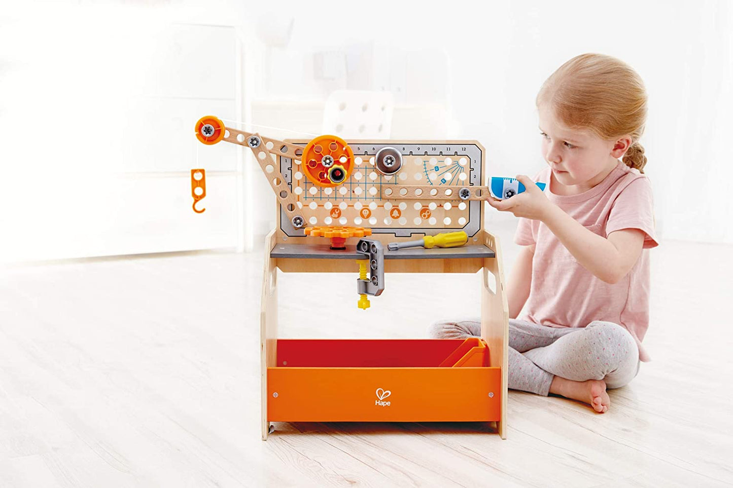 Tüftler-Arbeitstisch, Kinderwerkzeug