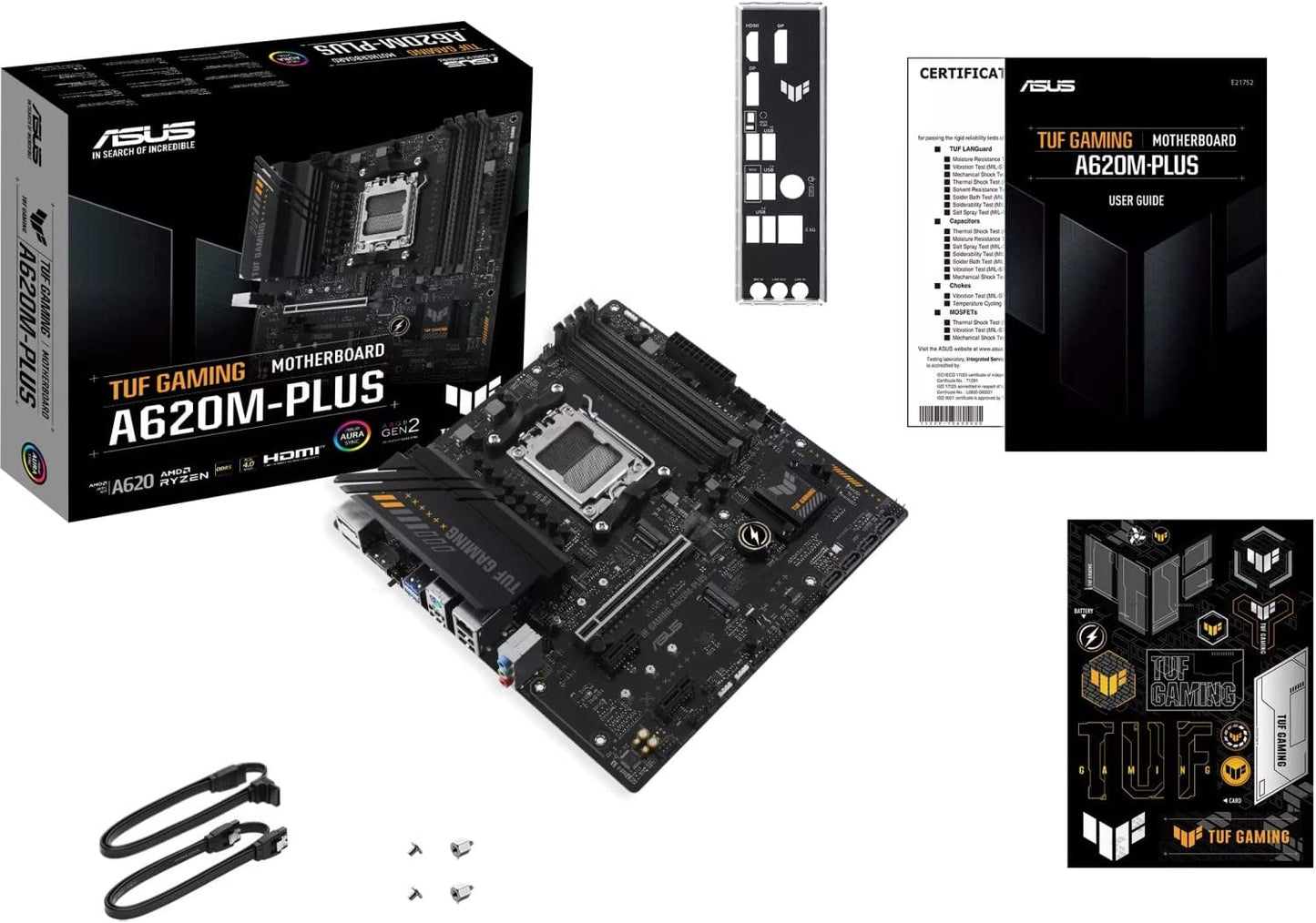 TUF GAMING A620M-PLUS, Mainboard