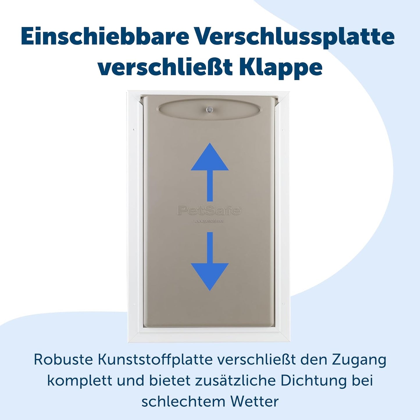 Haustiertür, Aluminium; M