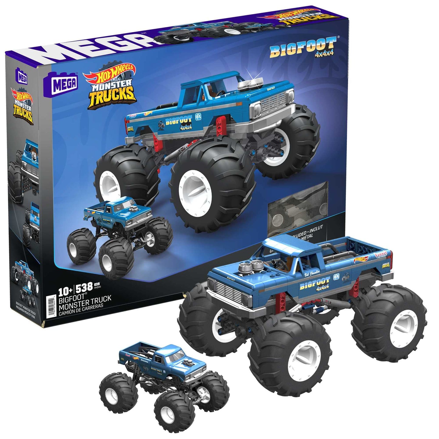Hot Wheels Collector Bigfoot Monster Truck Auto, Konstruktionsspielzeug