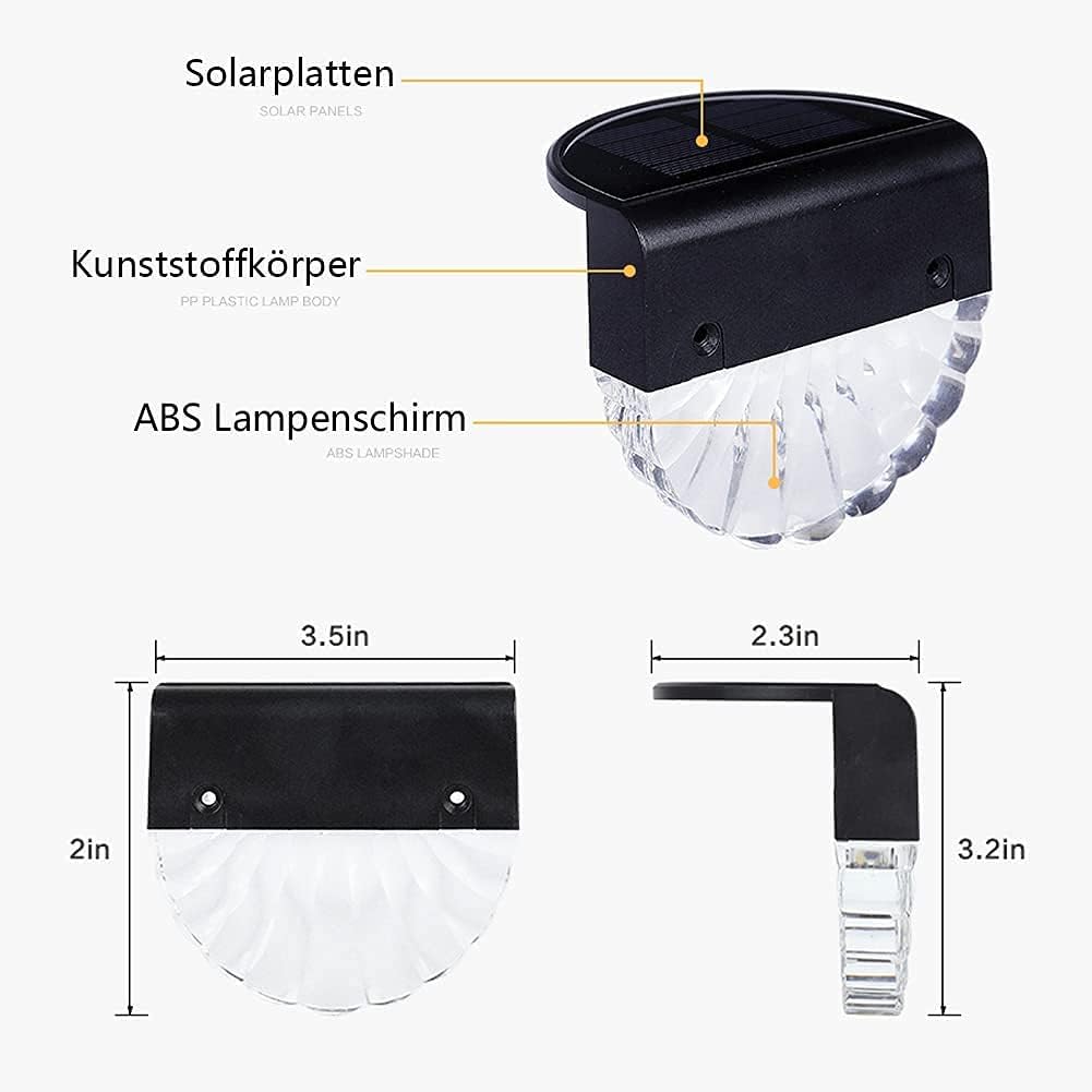 Solarlampe, 4 Pcs