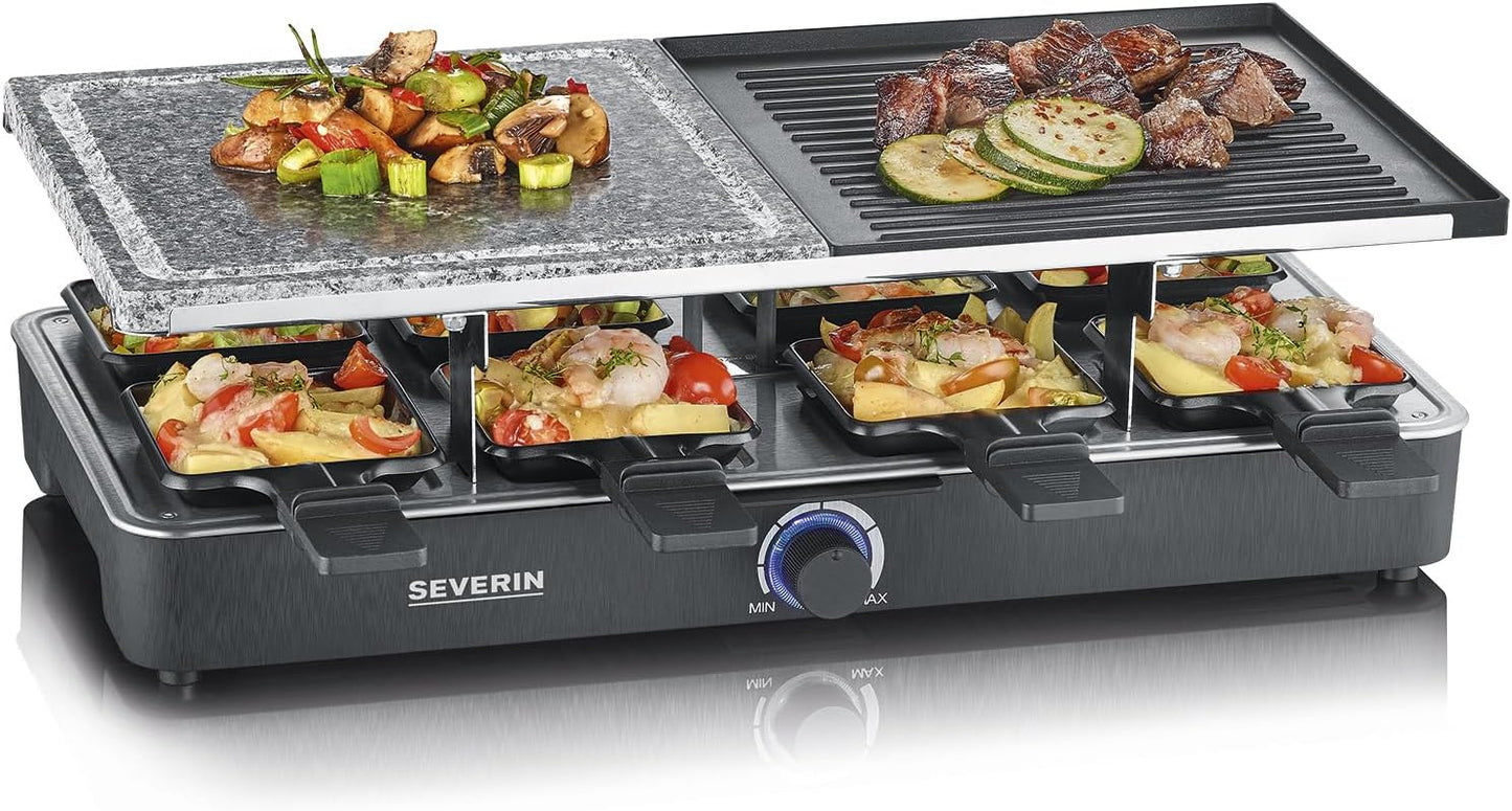 Raclette-Grill RG 2371, Drehregler mit Kontrollbeleuchtung