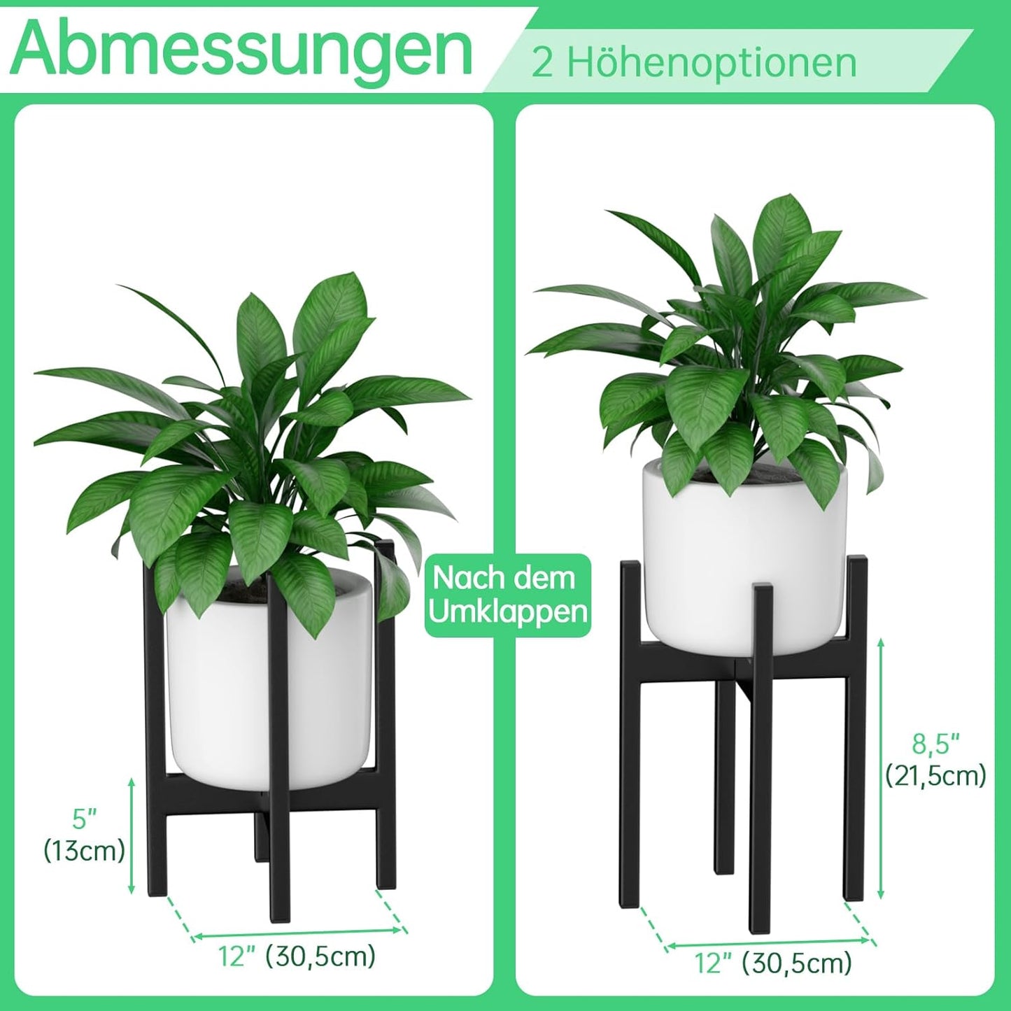 Blumenständer, 30.5 cm (1er-Set)