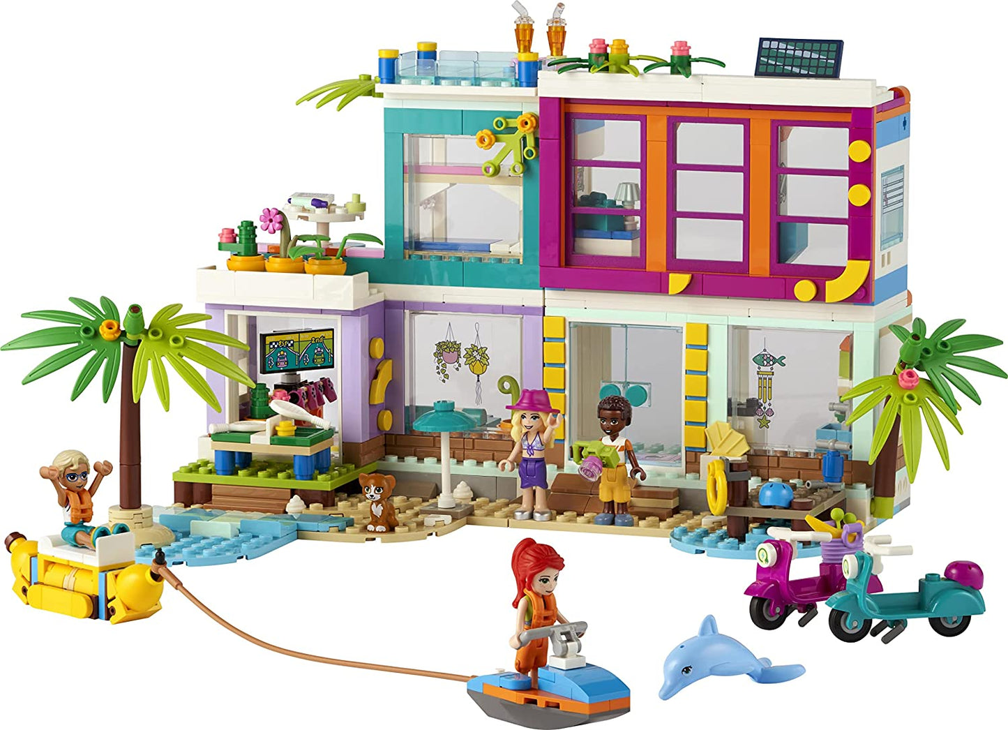 41709 Friends Ferienhaus am Strand, Konstruktionsspielzeug