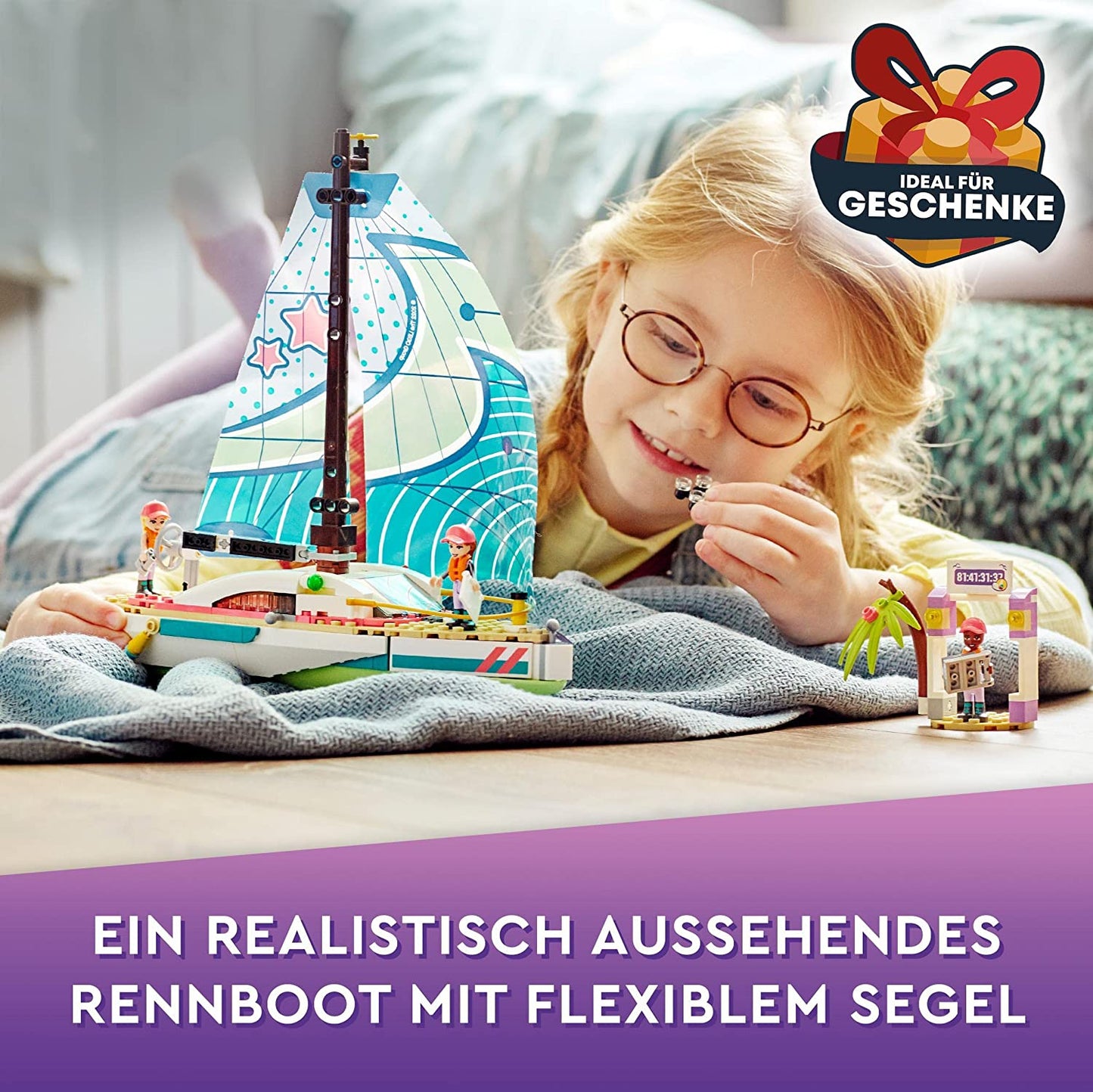 41716 Friends Stephanies Segelabenteuer, Konstruktionsspielzeug
