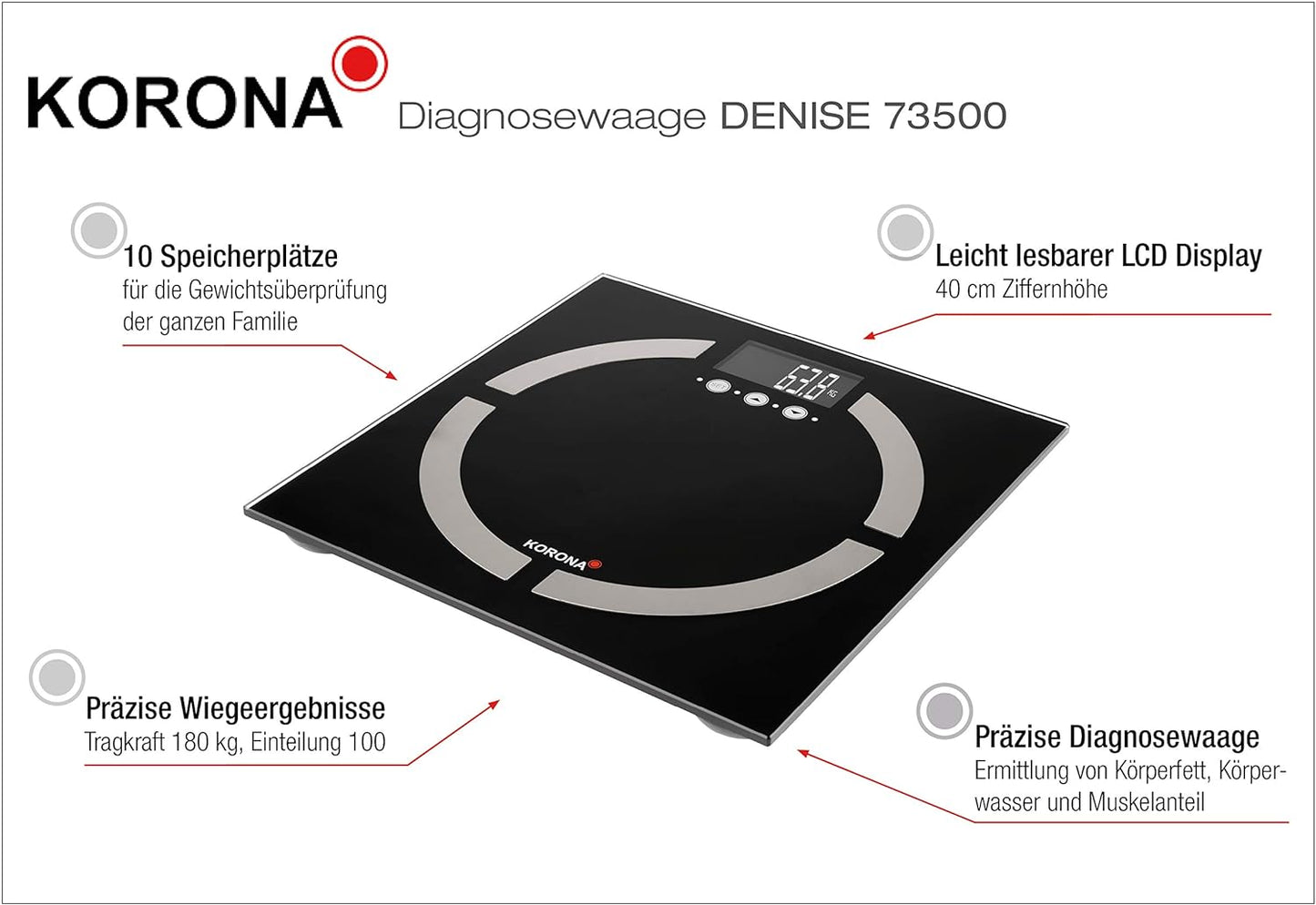Diagnosewaage Denise 73500