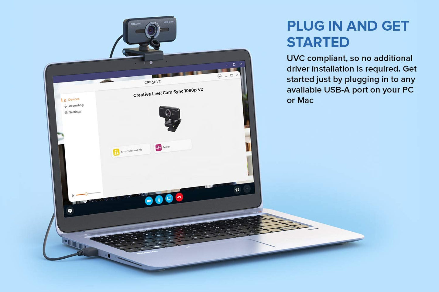 Live! Cam Sync 1080p V2, Webcam