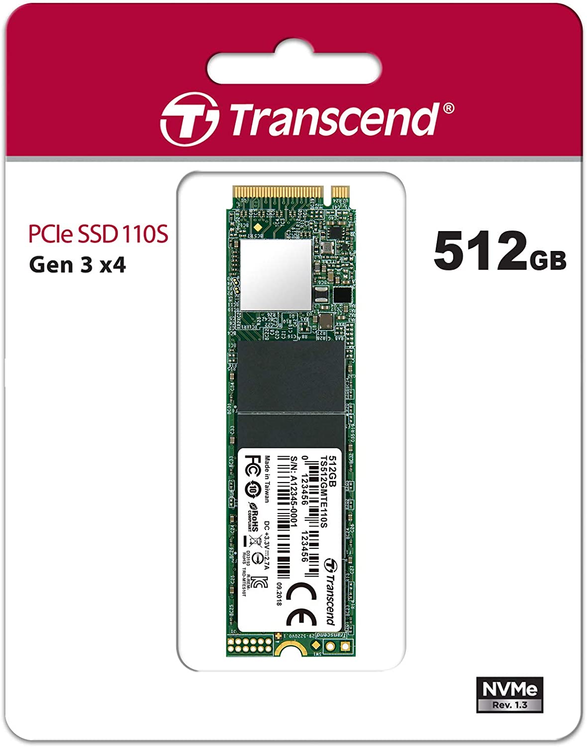 110S 512 GB, SSD, 512G