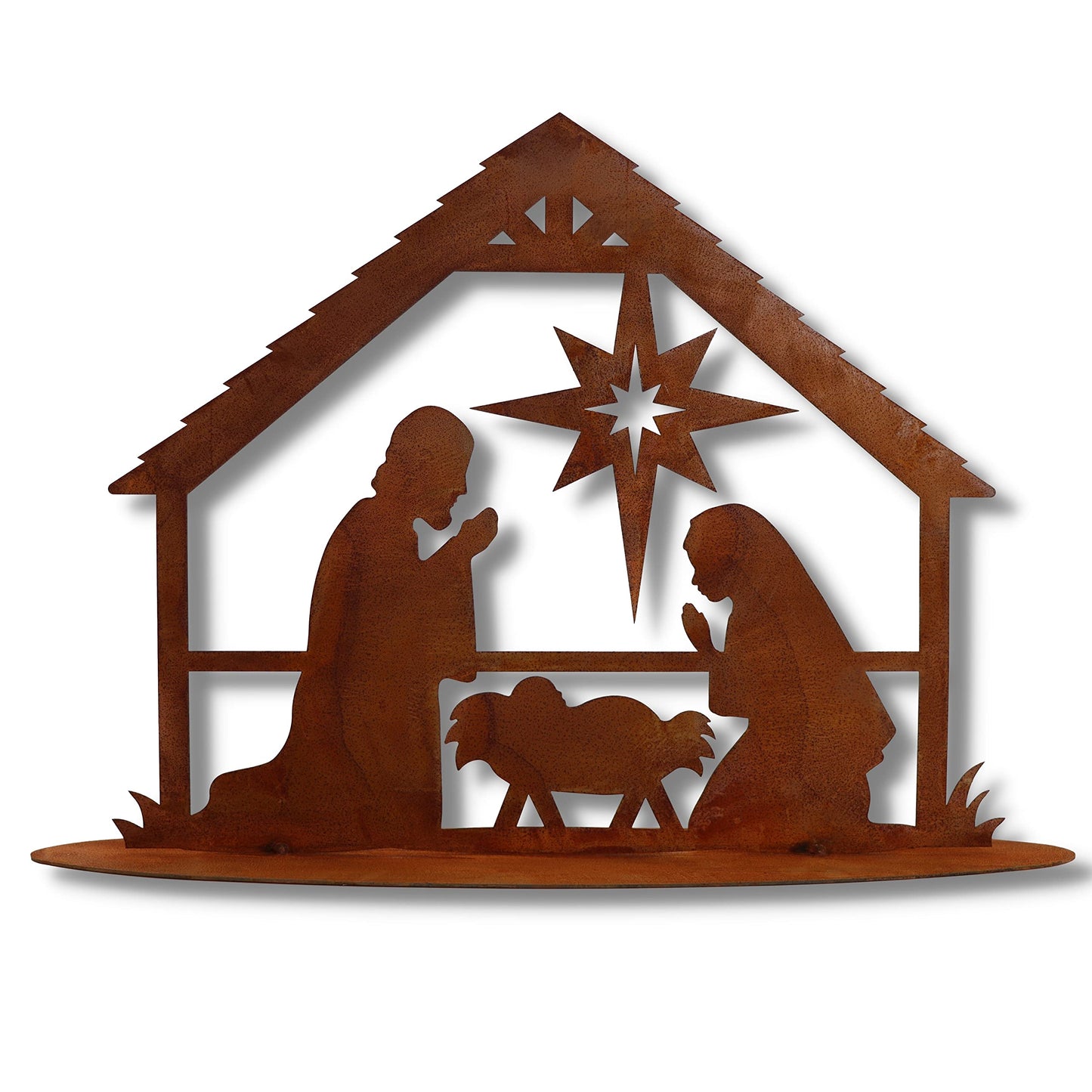 Weihnachtskrippe Bethlehem, auf Bodenplatte