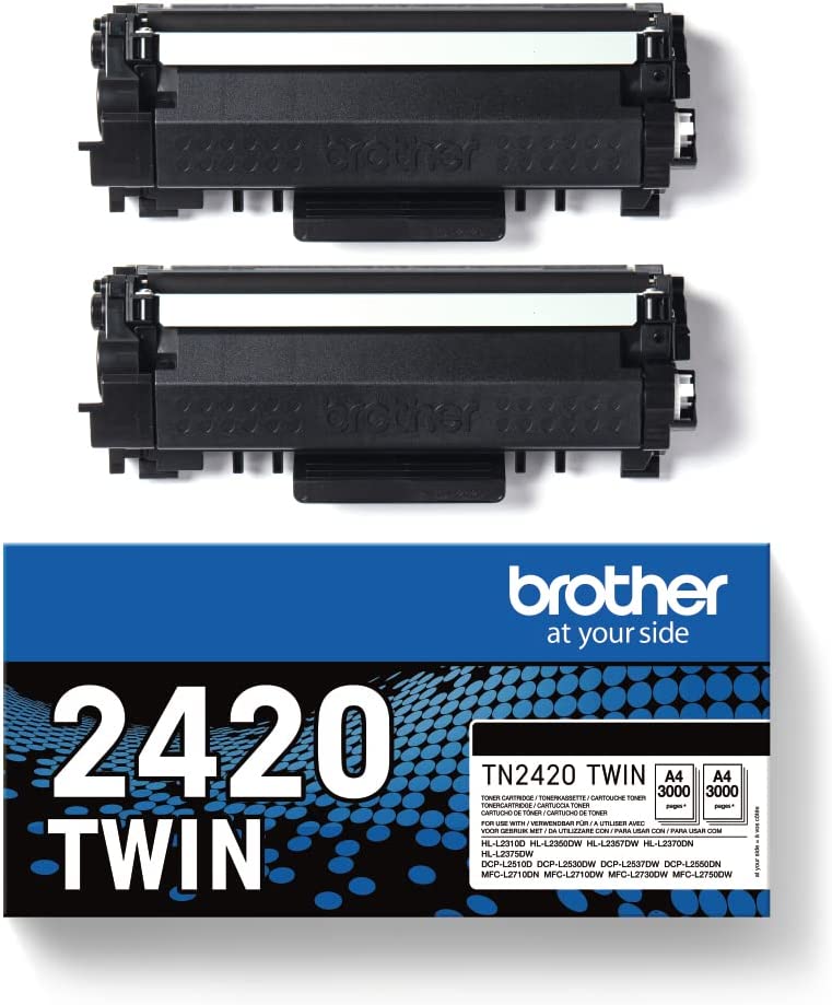 Toner schwarz TN-2420TWIN